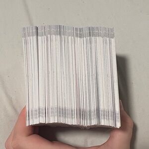 Topps Holiday Mega Box with Red and Silver Accents